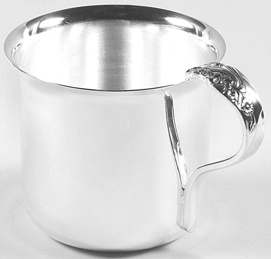 Evening Star (Silverplate, 1950) Baby Cup with Silverplate Cup and Handle HC by Oneida Silver-1
