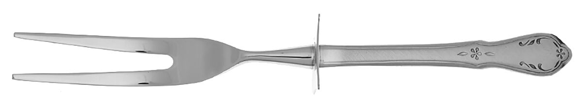 Evening Star (Stainless) Carving Fork Small with Stainless Prongs HC by Oneida Silver-1