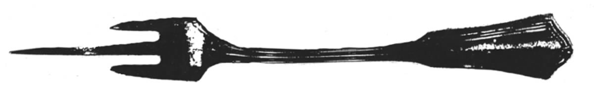 Exeter (Silverplate, 1913) Mango Fork by Oneida Silver-1