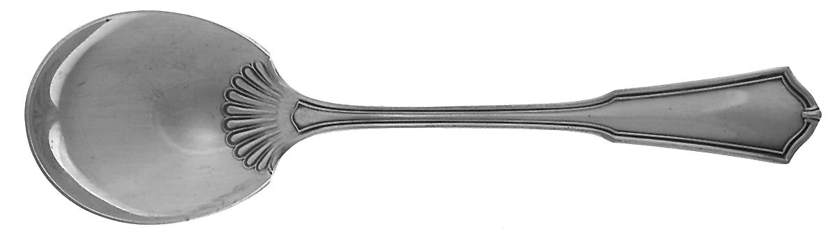 Exeter (Silverplate, 1913) Sugar Spoon by Oneida Silver-1