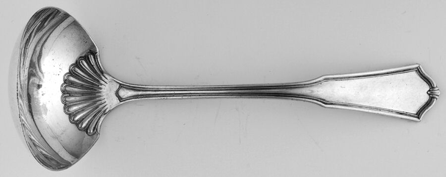 Exeter (Silverplate, 1913) Solid Gravy Ladle by Oneida Silver-1