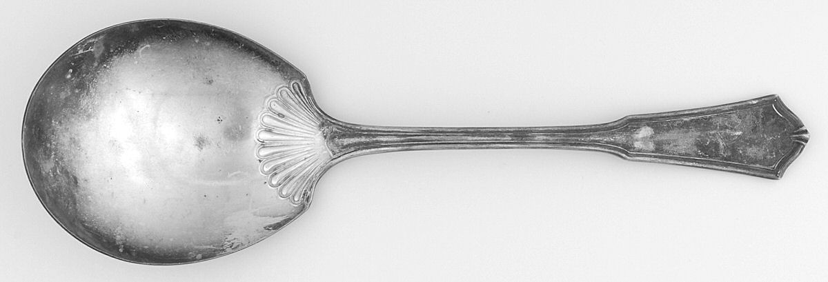 Exeter (Silverplate, 1913) Solid Smooth Casserole Spoon by Oneida Silver-1