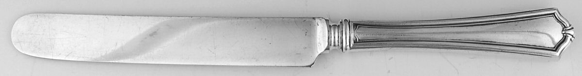 Exeter (Silverplate, 1913) Blunt Hollow Knife with Bolster by Oneida Silver-1