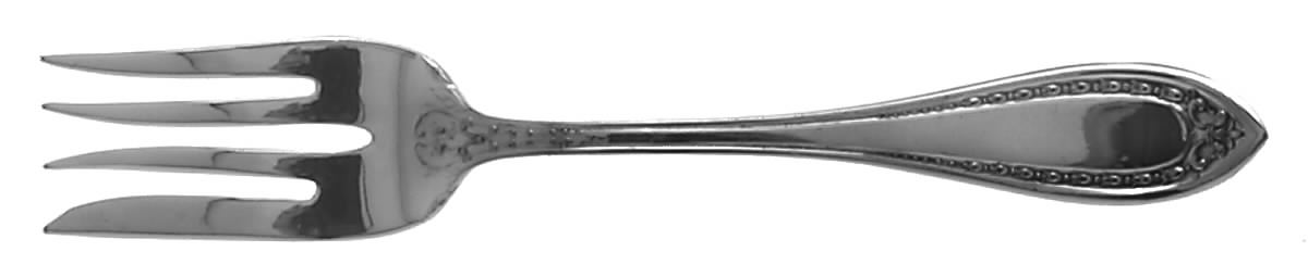 Extra Silver Coin Plate 3 (Silverplate) Individual Salad Fork by Oneida Silver-1