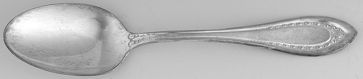Extra Silver Coin Plate 3 (Silverplate) Place/Oval Soup Spoon by Oneida Silver-1
