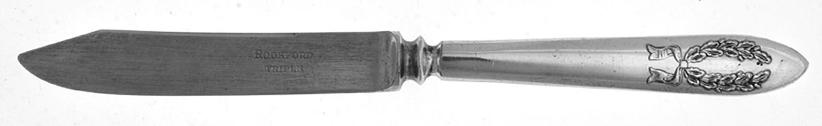 Fairoaks (Silverplate, 1909) Individual Solid Fruit Knife by Oneida Silver-1