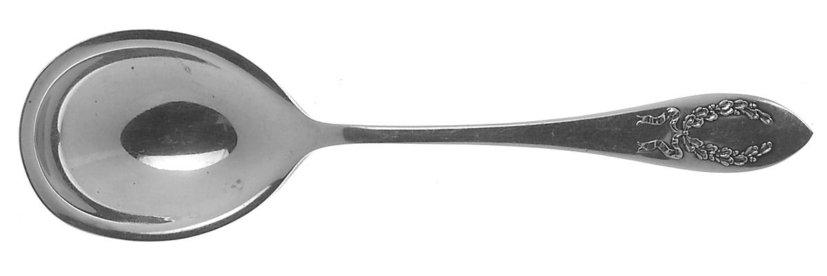Fairoaks (Silverplate, 1909) Solid Smooth Casserole Spoon by Oneida Silver-1