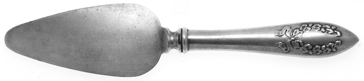 Fairoaks (Silverplate, 1909) Cheese Server with Silverplate Blade by Oneida Silver-1