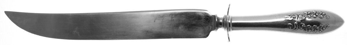 Fairoaks (Silverplate, 1909) Small Steak Carving Knife with Stainless Blade by Oneida Silver-1