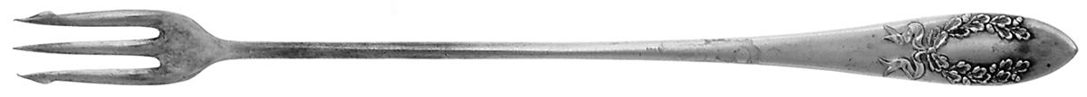 Fairoaks (Silverplate, 1909) Long Handle Pickle/Olive Fork by Oneida Silver-1