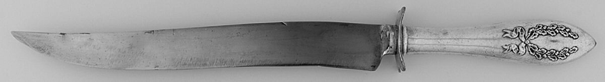 Fairoaks (Silverplate, 1909) Large Stainless Blade Roast Carving Knife by Oneida Silver-1