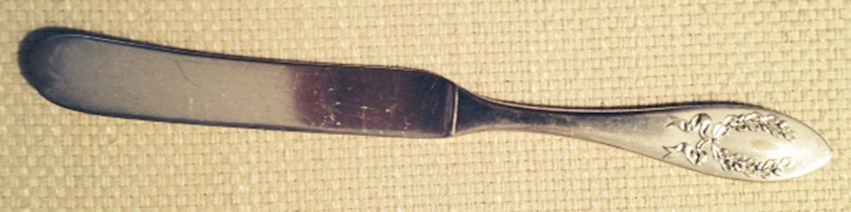 Fairoaks (Silverplate, 1909) Hollow Handle Youth Knife by Oneida Silver-1