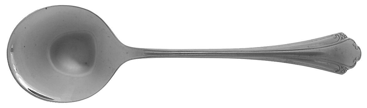 Falkirk (Stainless) Round Bowl Soup Spoon (Cream Soup) by Oneida Silver-1