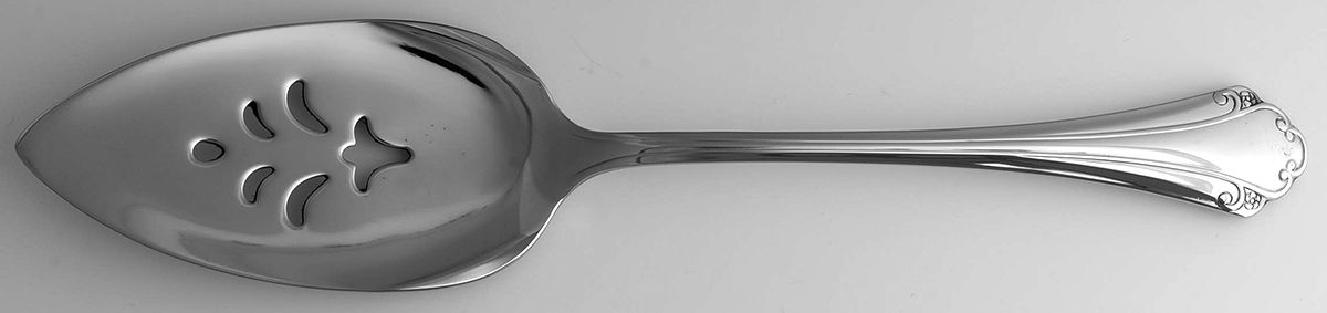 Falkirk (Stainless) Pierced All Stainless Pie Server by Oneida Silver-1