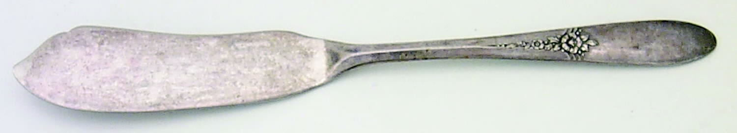 Fantasy (Silverplate, 1941) Flat Handle Master Butter Knife by Oneida Silver-1
