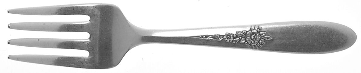 Fantasy (Silverplate, 1941) Baby Fork by Oneida Silver-1
