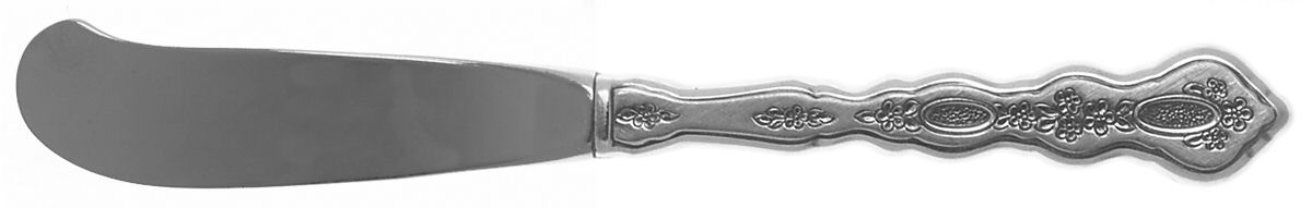 Fantasy (Stainless) Butter Spreader Hollow Hdl-Paddle/Stainless Blade by Oneida Silver-1