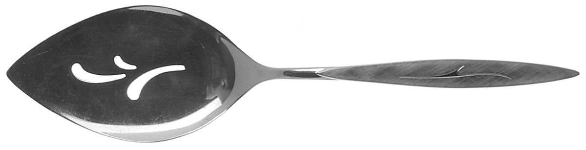 Fantasy (Stainless Rgrs, 1881) Pierced All Stainless Pie Server by Oneida Silver-1