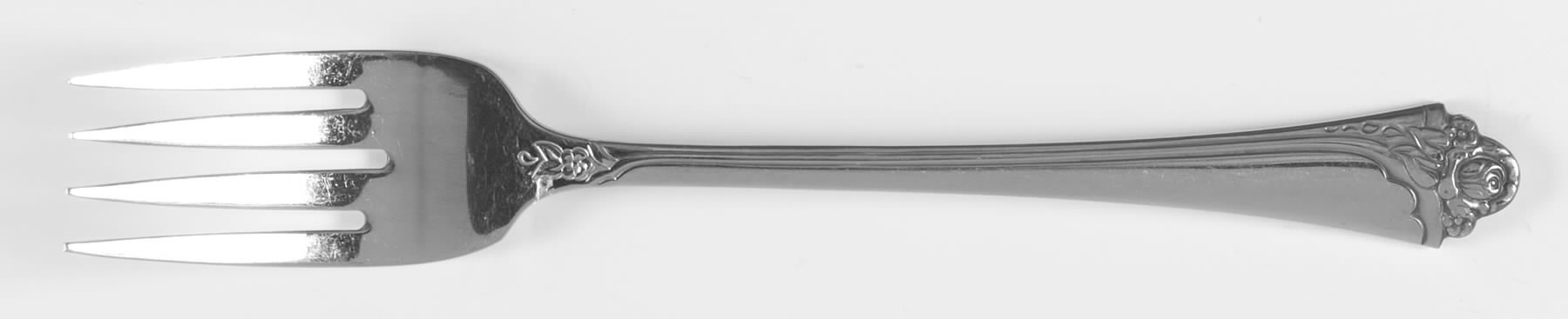 Fantasy Rose (Stainless) Individual Salad Fork by Oneida Silver-1