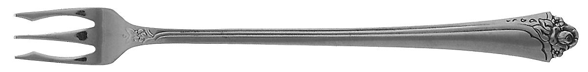 Fantasy Rose (Stainless) Cocktail/Seafood Fork by Oneida Silver-1