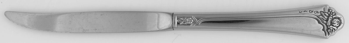 Fantasy Rose (Stainless) Individual Steak Knife Hollow Handle by Oneida Silver-1