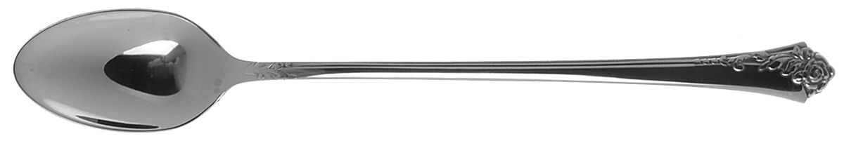 Fantasy Rose (Stainless) Iced Tea Spoon by Oneida Silver-1