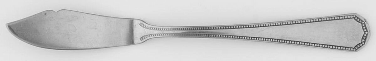Fashionpoint (Stainless) Flat Handle Master Butter Knife by Oneida Silver-1