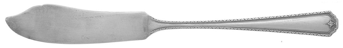 Faun (Silverplate, 1929) Flat Handle Master Butter Knife by Oneida Silver-1