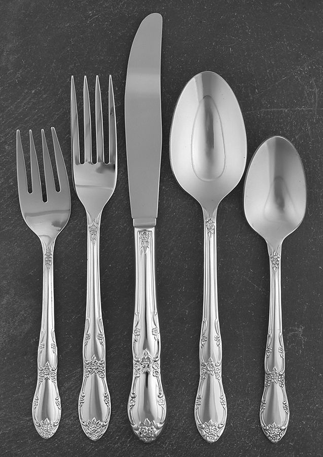 Fenway (Stainless) 5 Piece Place Setting by Oneida Silver-1