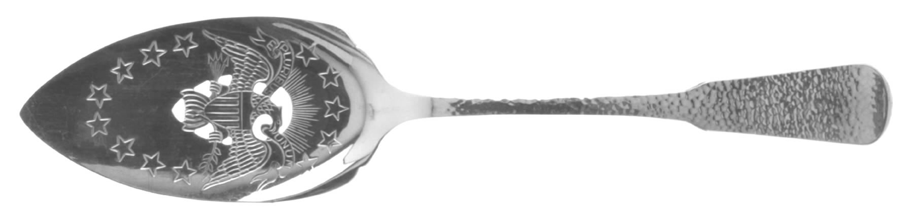 First Colony (Silverplate, 1975) Solid Pierced Pie Server by Oneida Silver-1