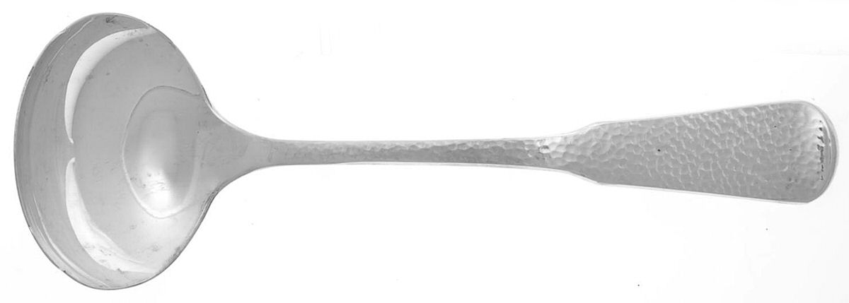 First Colony (Silverplate, 1975) Solid Gravy Ladle by Oneida Silver-1