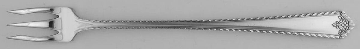 Fiesta (Silverplate, 1935) Cocktail/Seafood Fork by Oneida Silver-1