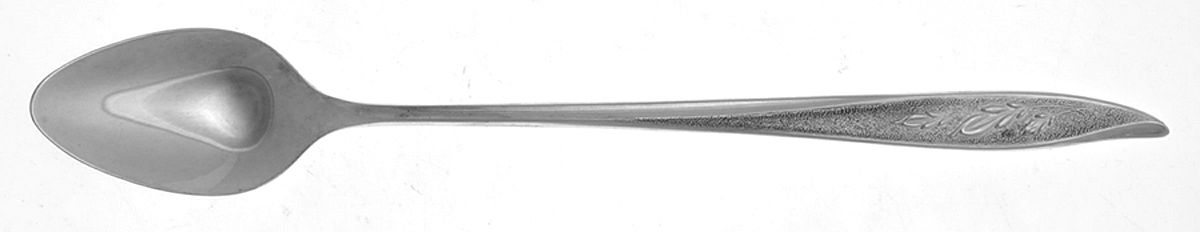First Frost (Sterling, 1965) Iced Tea Spoon by Oneida Silver-1