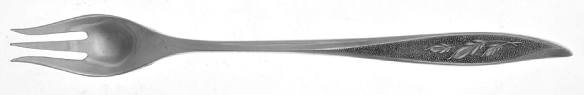First Frost (Sterling, 1965) Cocktail/Seafood Fork by Oneida Silver-1