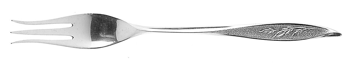 First Frost (Sterling, 1965) Lemon Fork by Oneida Silver-1
