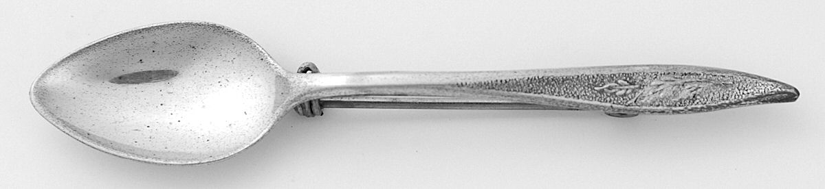 First Frost (Sterling, 1965) Lapel Pin by Oneida Silver-1