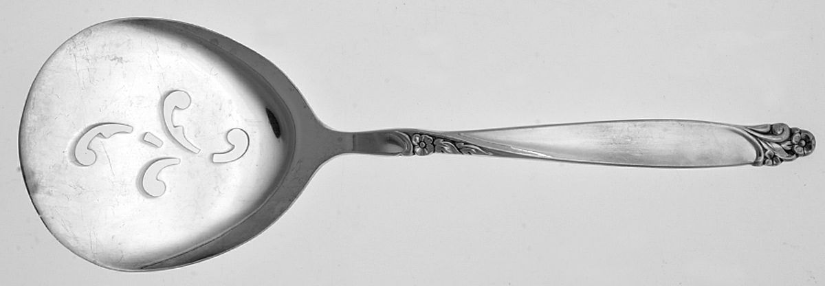 Firelight (Silverplate, 1959) Tomato Server, Solid Piece by Oneida Silver-1