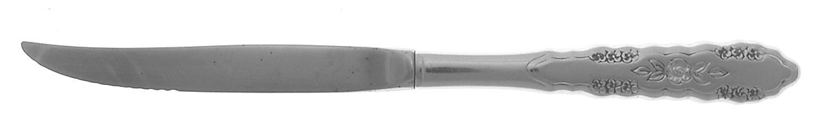 First Rose-Jillian (Stainless) Individual Steak Knife Hollow Handle by Oneida Silver-1
