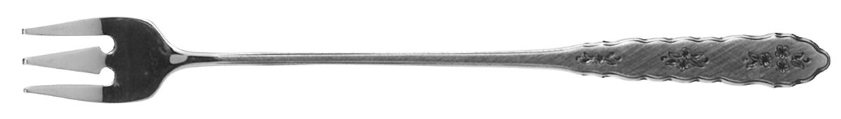 Floral Bouquet (Stainless) Cocktail/Seafood Fork by Oneida Silver-1