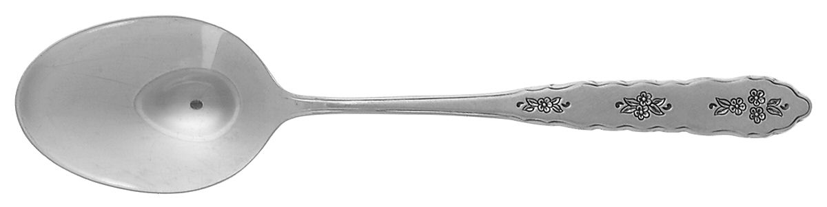 Floral Bouquet (Stainless) Place/Oval Soup Spoon by Oneida Silver-1