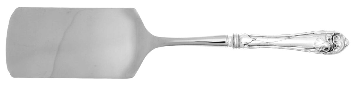 Flower De Luce (Silverplate, 1904) Lasagna Server with Stainless Blade HC by Oneida Silver-1