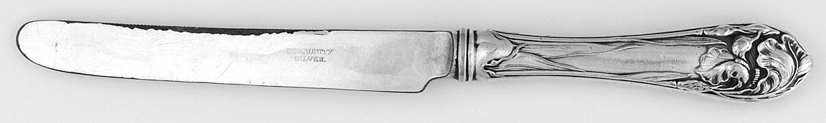 Flower De Luce (Silverplate, 1904) Hollow Handle Youth Knife by Oneida Silver-1