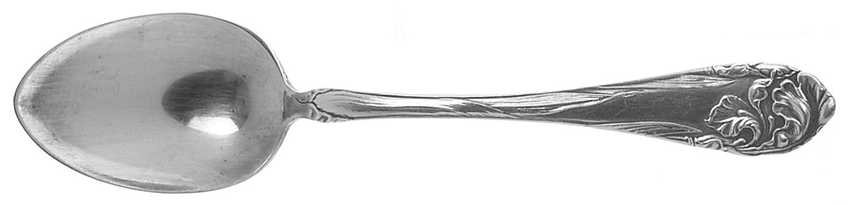 Flower De Luce (Silverplate, 1904) Five O'Clock Teaspoon by Oneida Silver-1