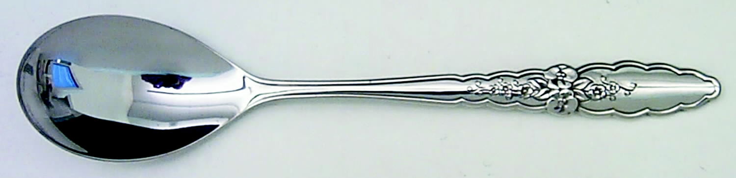 Floral Glen (Stainless) Ice Cream Spoon Individual by Oneida Silver-1