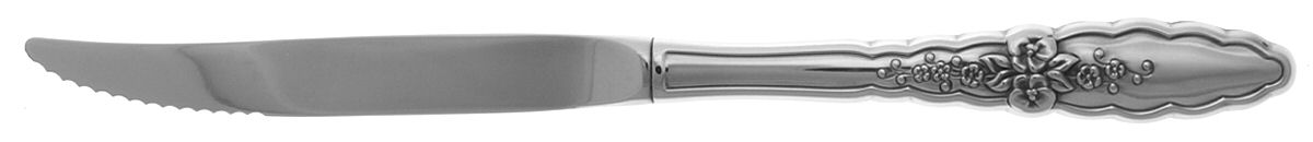 Floral Glen (Stainless) Individual Steak Knife Hollow Handle by Oneida Silver-1