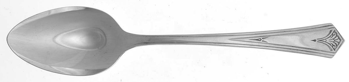 Flight (Silverplate, 1930) Place/Oval Soup Spoon by Oneida Silver-1