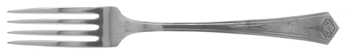 Flight (Silverplate, 1930) Fork by Oneida Silver-1