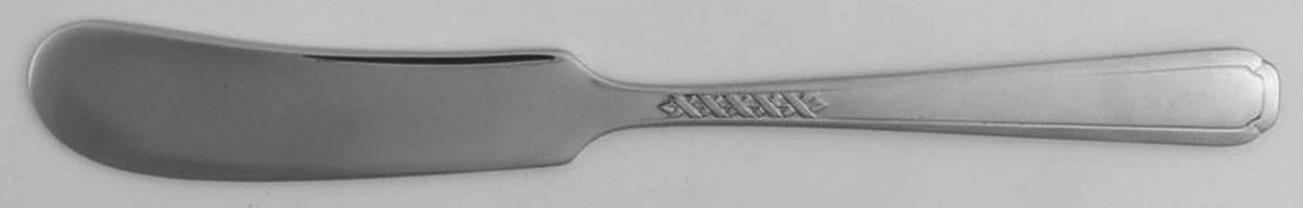 Flight (Stainless, Deluxe) Flat Handle Butter Spreader by Oneida Silver-1