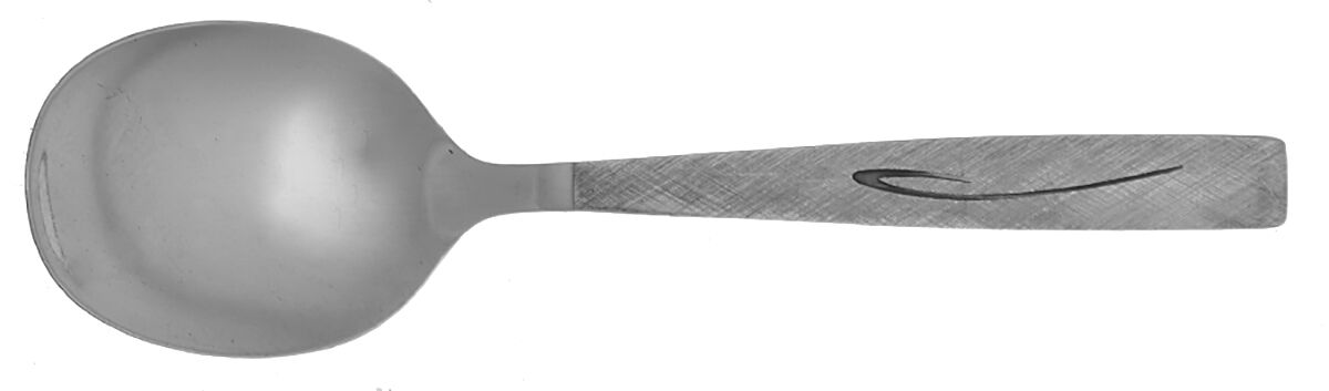 Flight (Stainless, Community) Straight Handle Baby Spoon by Oneida Silver-1