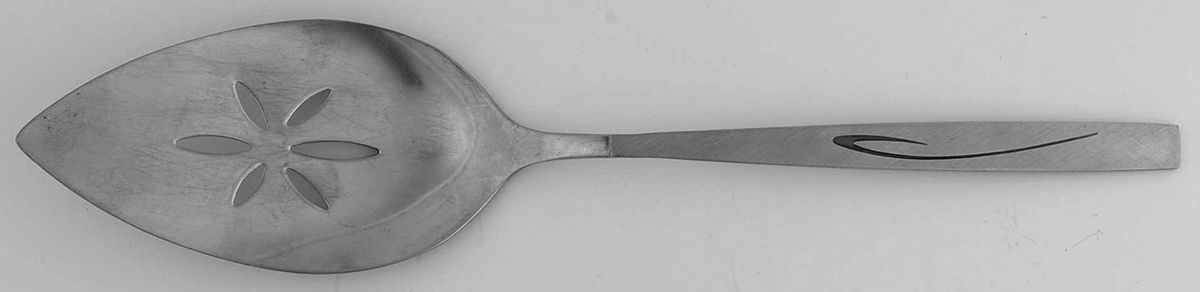 Flight (Stainless, Community) Pierced All Stainless Pie Server by Oneida Silver-1